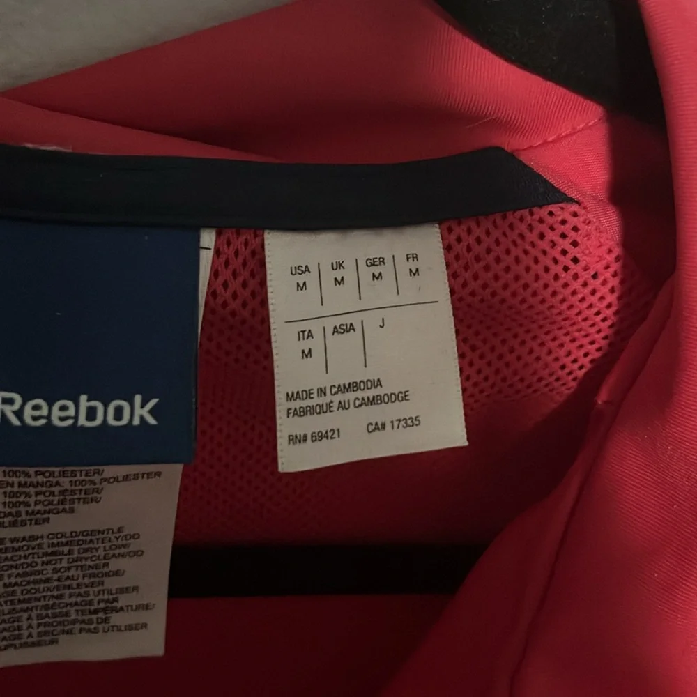 Pink Reebok Jacket Size M‎ - Picture 2 of 4